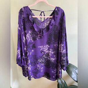 Chelsea Studio 3/4 sleeve blouse top. Size 18/20